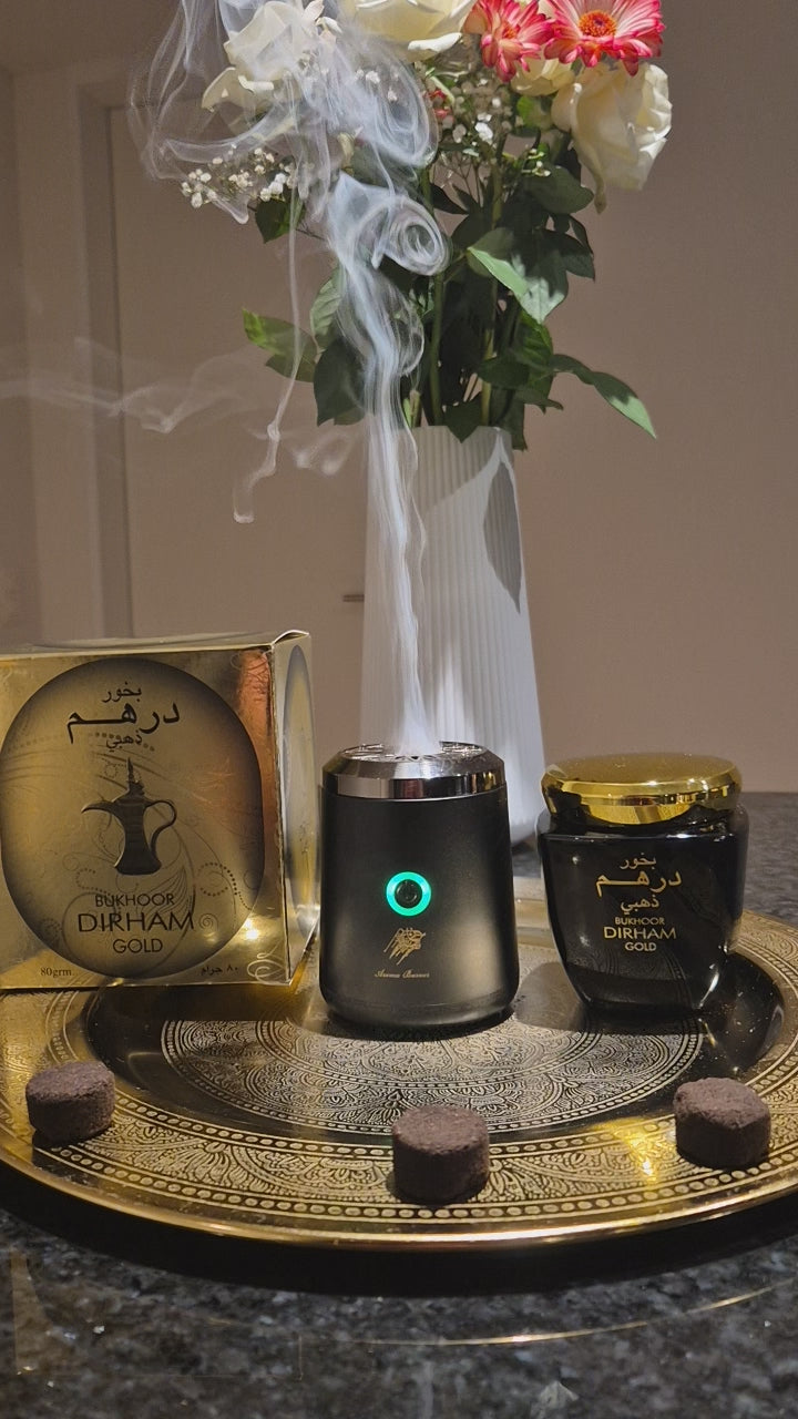Bakhoor Dirham Gold 80g – Exklusiver orientalischer Duft von zeitloser Eleganz