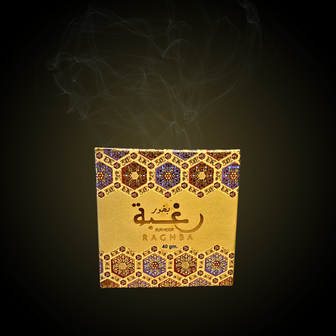 Bakhoor Raghba – Warmer orientalischer Räucherduft (40 g)